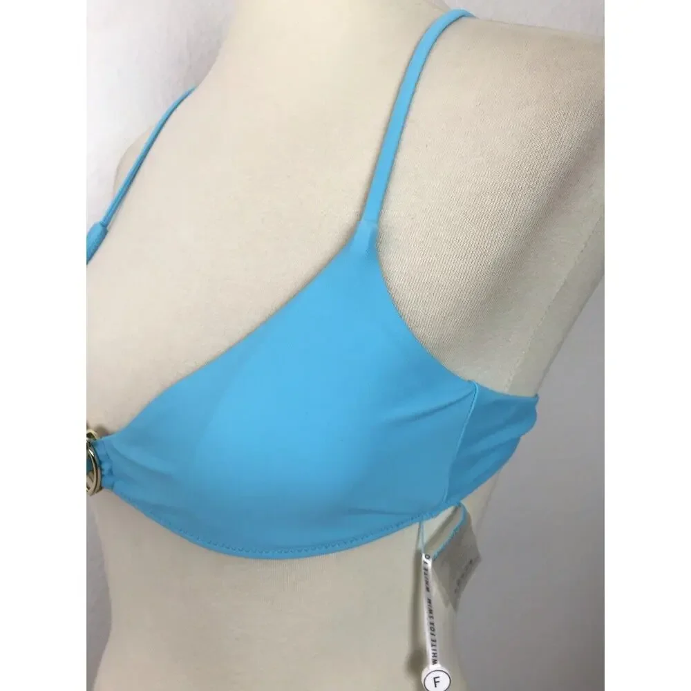White Fox Swim Arrow To My Heart X Back Bikini Top Swimwear